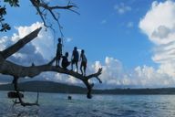 Pulau Mansinam, titik...