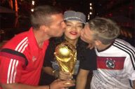 Podolski dan Schweinsteiger...