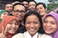 Arif Wibowo Menyempatkan...