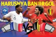 Prancis versus Belgia...