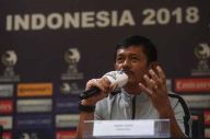 Pelatih Indra Sjafri...