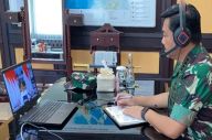 Melalui Video Conference,...