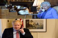 Penampakan Ratu Elizabeth...