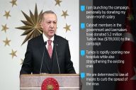 Erdogan Sumbangkan Gaji...