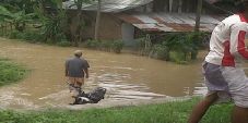 Banjir, jalan tol Jakarta-Merak...