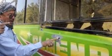 Bus sipil di Afghanistan...