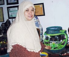 Sulap Gentong jadi taman...