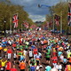 Peserta lomba maraton...