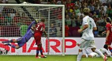 Sundulan Ronaldo antar...