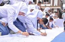 Pelajar Tegal deklarasi...