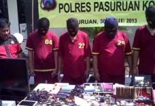 Gembong pembobol rumah...