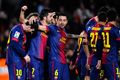 Barca tampil full team...
