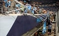 Pagar stadion roboh,...