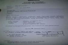 Surat ini tanda Anas...