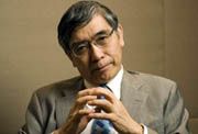 Haruhiko Kuroda calon...