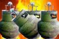 Tabung gas 3Kg meledak...