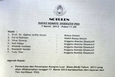 Inilah isi notulen rapat...