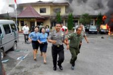 Korban penyerangan Mapolres...