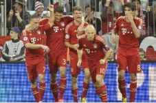 Bayern Munchen pesta...