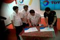 Bank Mega-Total kerja...