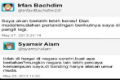 Syamsir Alam perlu teladani...