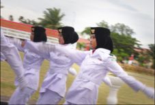 Seleksi Paskibra, peserta...