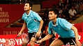 Tiga ganda putra Indonesia...