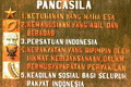 Masuk 4 pilar, Pancasila...