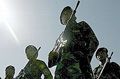 Prajurit Raider latihan...