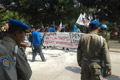 Demo tolak minimarket...