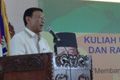 Wiranto beri kuliah...
