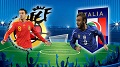 Italia dominan di babak...