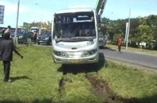 Sopir mengantuk, bus...