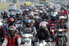 Puncak arus mudik Depok...