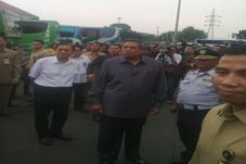 SBY sapa pemudik di...
