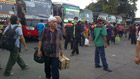 Pemudik di Terminal...