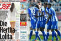 Pemain Hertha Berlin...