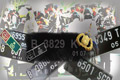 Stok plat nomor di Samsat...