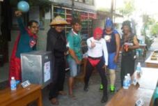 TPS 44 Krembangan dijaga...