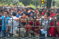 Demo sopir Metro Mini...