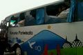 Bus rombongan The Jakmania...