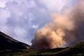Gunung Lokon meletus...