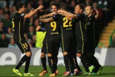 Xavi dan Barcelona cetak...