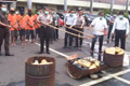Polres Tangerang musnahkan...