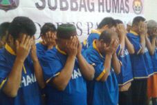 Puluhan penjudi kelas...