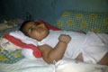 Bocah 2 tahun di Depok...