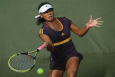 Adu kuat petenis Indonesia...
