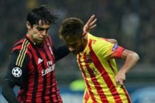 AC Milan v Barcelona...