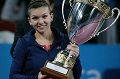 Halep gugup ditonton...