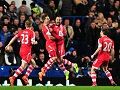 Chelsea sementara tertinggal...